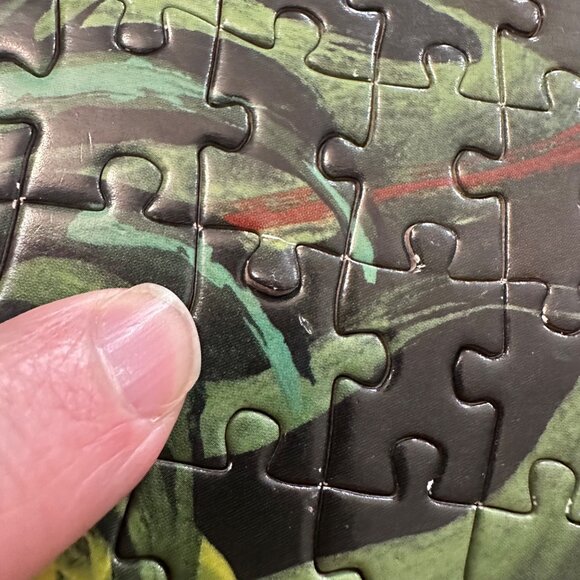 Nathalie Lete 1000 Piece Puzzle Still Life Pineapple Fruit Horse Jigsaw Complete - Picture 12 of 12